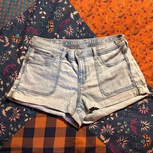 American Eagle Outfitters Light Wash Jean Shorts